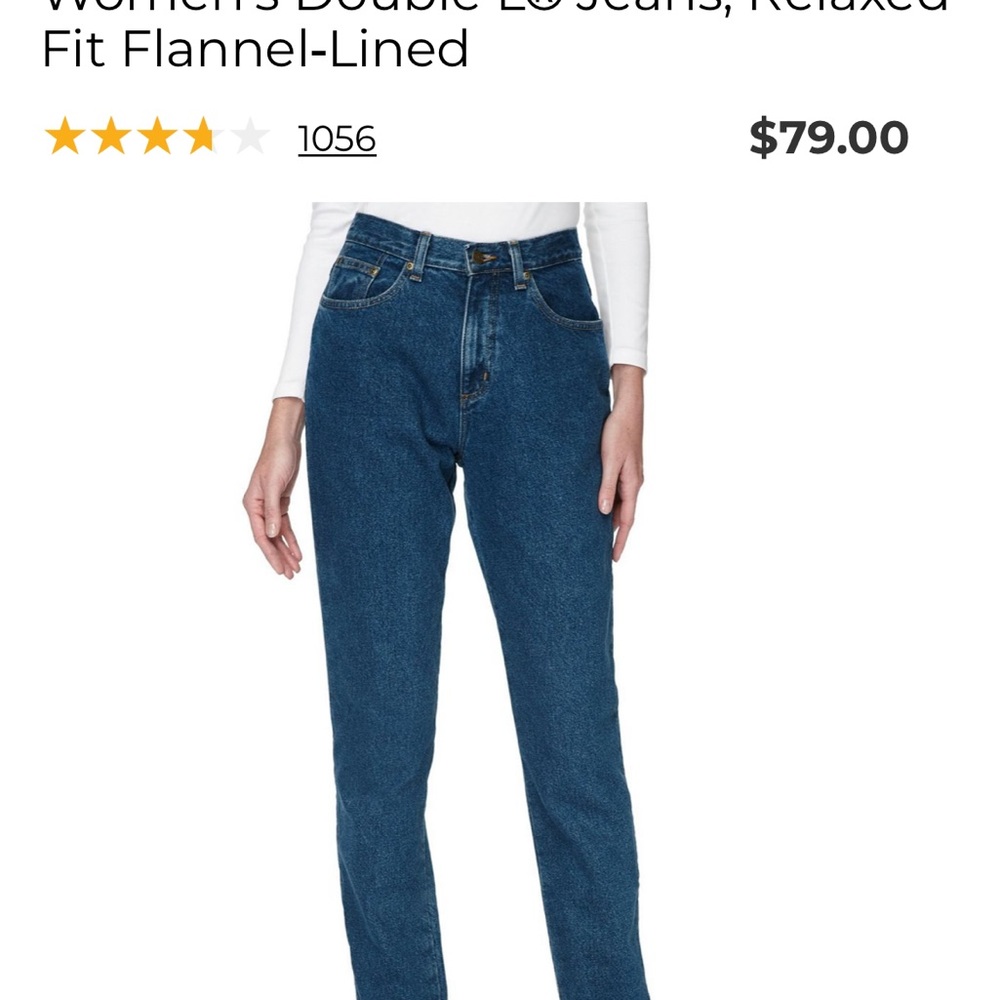 L.L. Bean Women's Blue Jeans